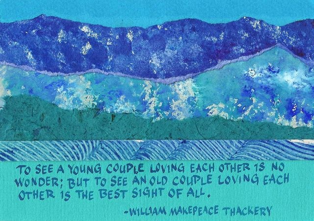William Makepeace Thackery - Old Couple Loving