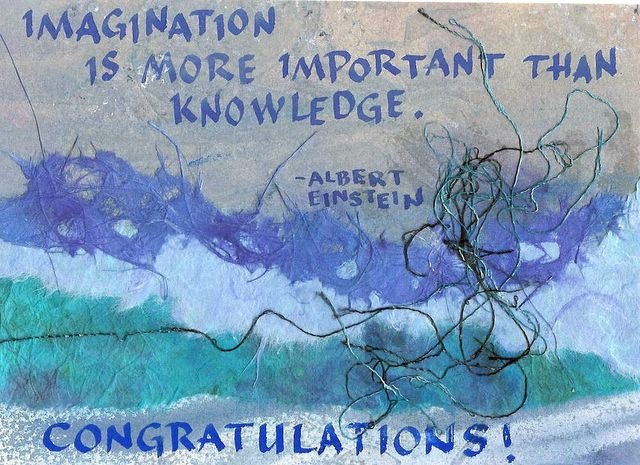 Congratulations; Einstein - Imagination