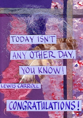 Congratulations; Carroll - Any Other Day
