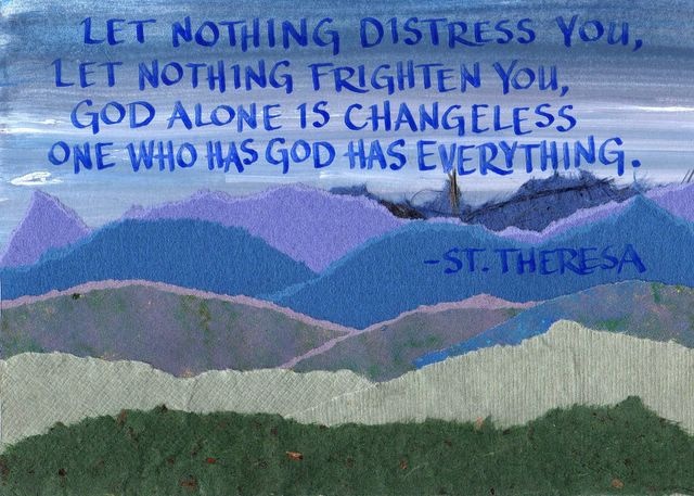 St. Theresa - Let Nothing Distress You