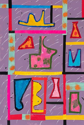 Rain Ran it'sTendrils Down the Windowpane