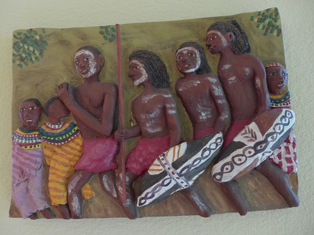 African Warrior Dancers