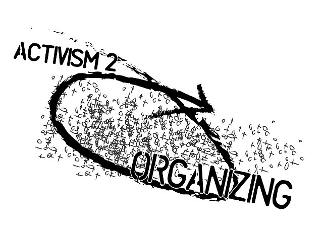 Activism 2 Organizing Logo
