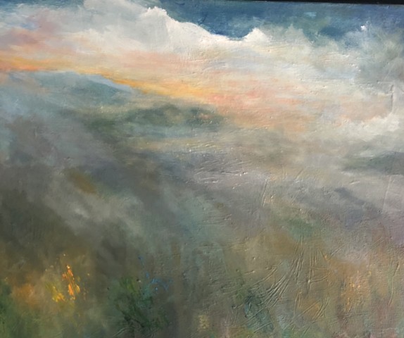 A SUMMER MORNING HIKE. SOLD