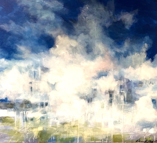 CLOUDS OF ABSTRACTION.  SOLD