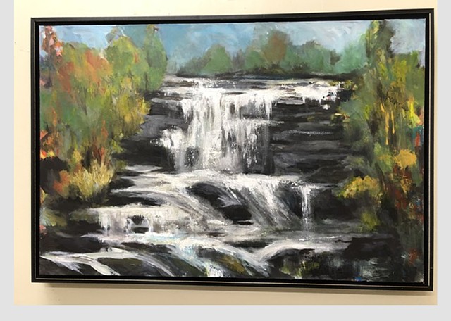 Lost art work   Waterfalls   Walker