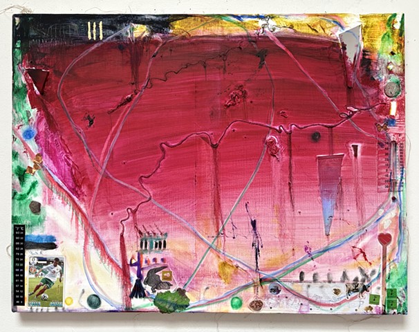 Red Spiral, Green Field