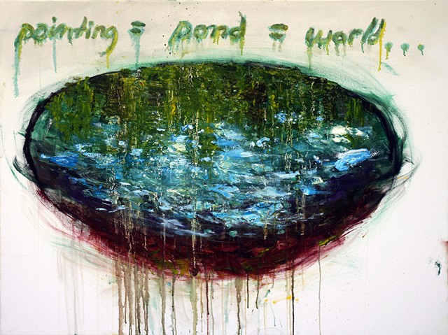 Painting = Pond = World