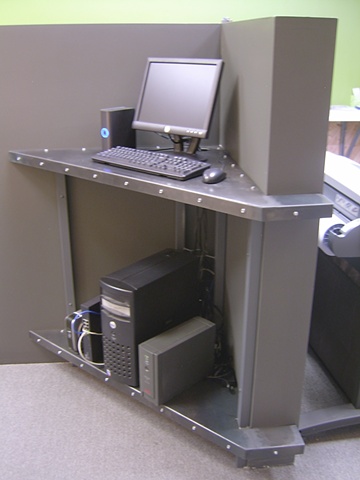 Corner Computer Station