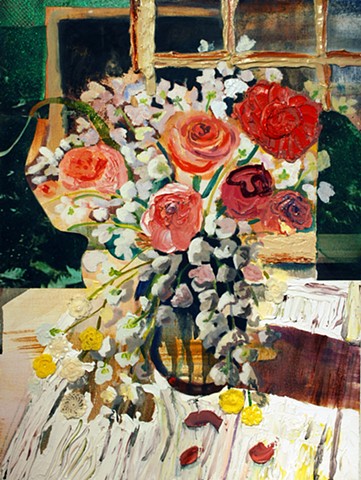 contemporary still life painting, contemporary painting