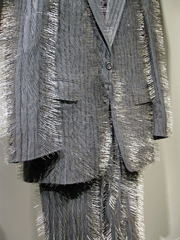 Pin Stripe Suit (detail)