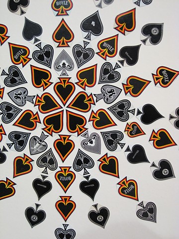 Ace of Spades Mandala (detail)