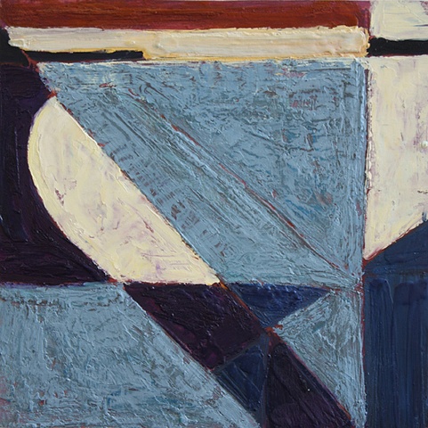 Contemporary Art / Painting / Oil  / Encaustic , Sea Geometry No. 159