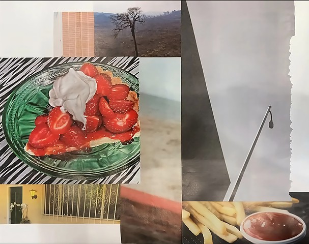 Landscape with French Fries and Strawberry Pie 