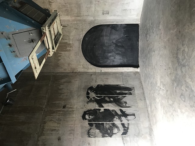 Installation photo of Dust + Scratches at Silo 6