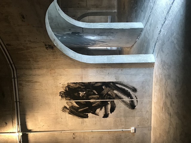 Installation photo of Dust + Scratches at Silo 6