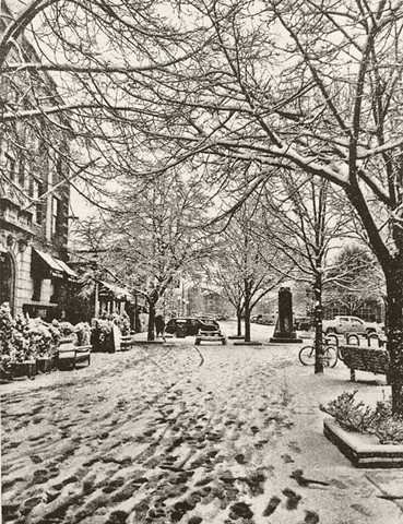 Union Square, Somerville (winter)