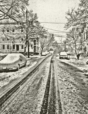 Snowy Hilltop Road
