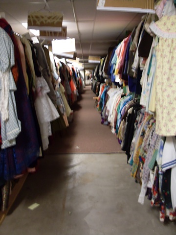 UWEC Costume Shop Reorganization