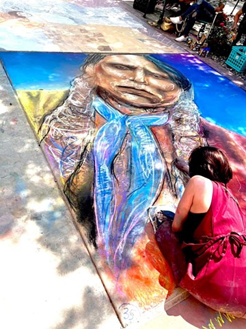Amarillo College, "Quanah Parker," Chalk It Up! 2025 Winner, TX
