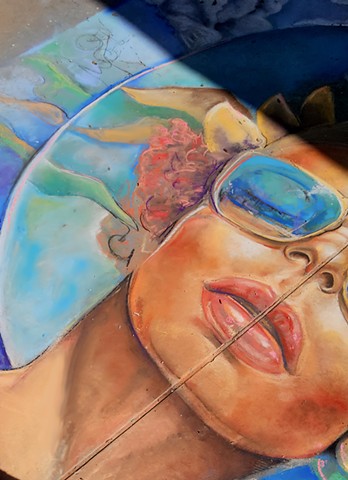 Professional Sidewalk Chalk Murals