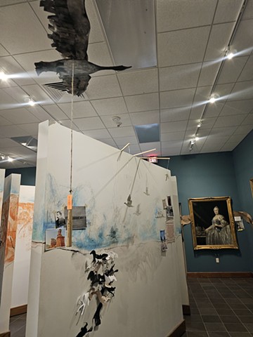 Goose Puppet, Pre-Occupied by Scotty Hensler with collaboration from Mallory Prucha