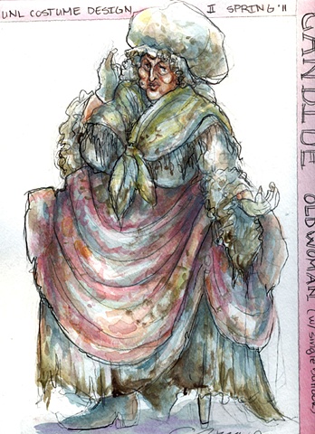 Candide, Old Woman