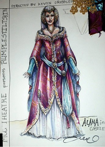 Alana as Queen