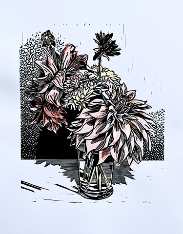 Cut Dahlias Color