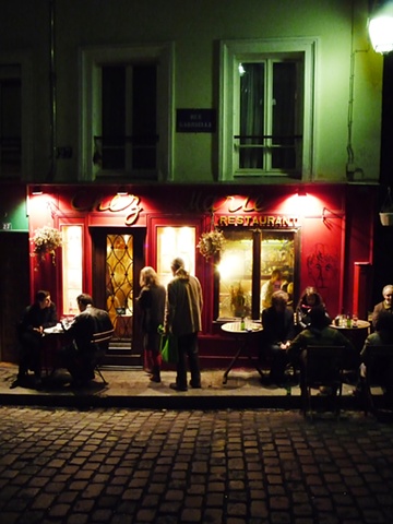 Montmartre At Night