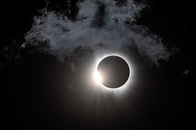 Diamond Ring and Clouds