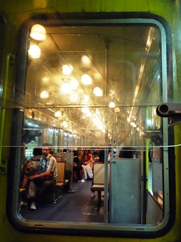 Train Ride In Buenos Aires
