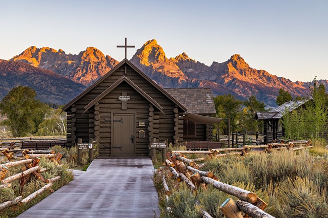 Frost on Chapel of the Transfiguration