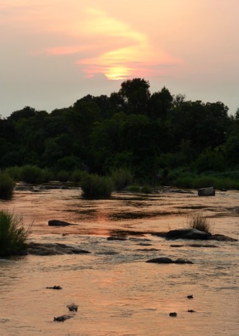 Hippo River Sunset