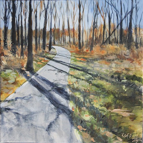 Spring walk, Fairland