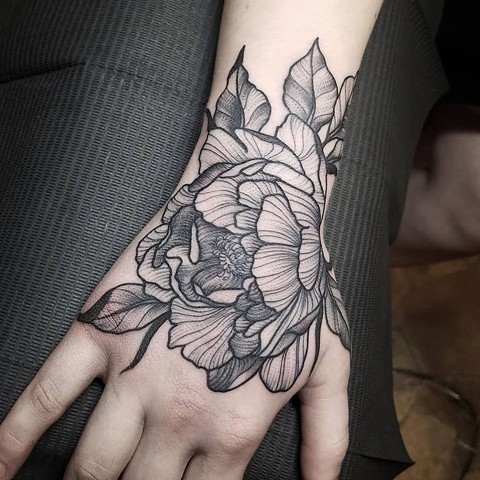 flower hand 2