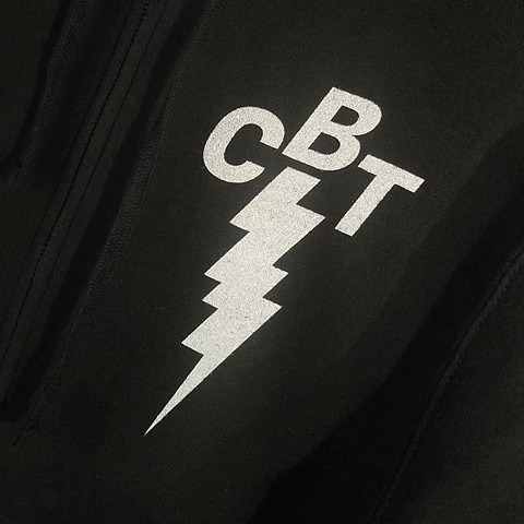 Carrie Black Tattoo logo on the front