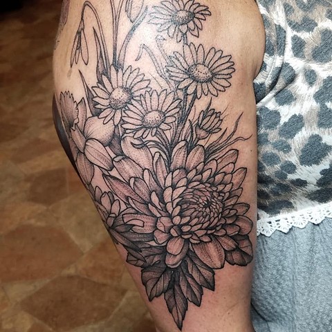 floral upper arm 2