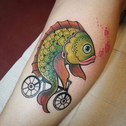 A woman needs a man like a fish needs a bike