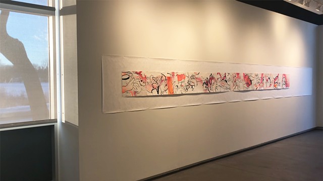 Scuffle-Installation view