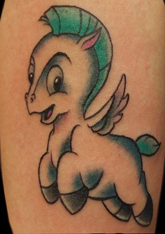Pegasus from Disney film hercules by Gina Marie of Copper Fox in Kissimmee Florida