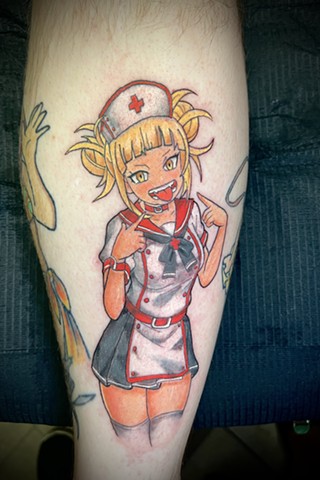 Anime tattoos, Kissimmee tattooshop, tattooshops near disney, friendly tattooshop, hero academia tattoo