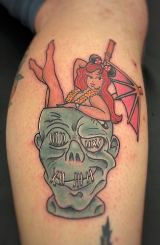 Tattoos, tattooshop, tattooshop near Disney, Kissimmee, chill tattoos, pin up tattoos, 