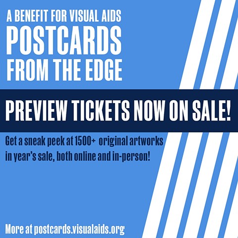 POSTCARDS FROM THE EDGE - Benefit for VISUAL AIDS @ Berry Campbell