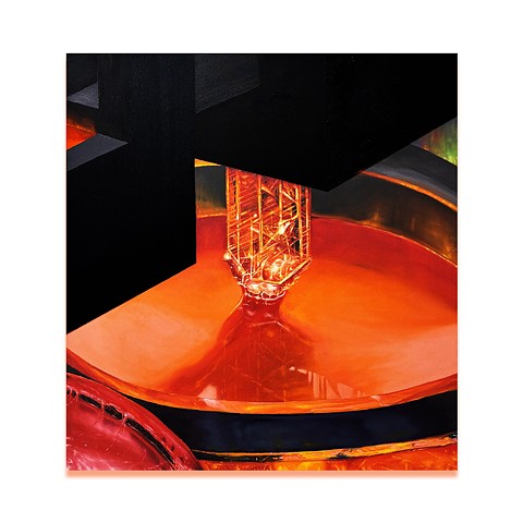 Self-Necrotizing Scaffold Network