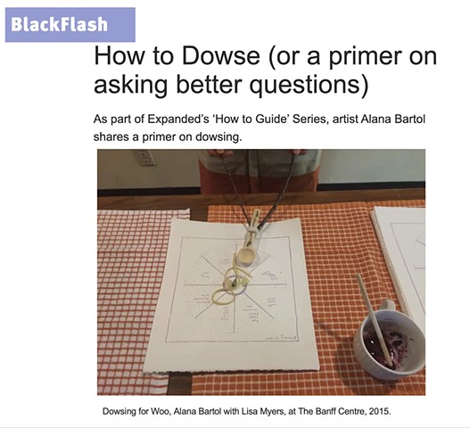How to Dowse for Blackflash Expanded