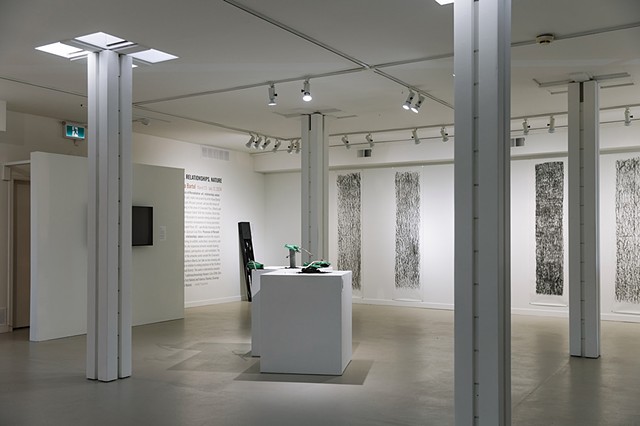 Installation view, Campbell River Art Gallery
