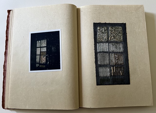 I Listen To The Passage Of Time – Trilogy.     Book 3– Small Things Being the Hardest to See: Book of Shadows, 28 double pages.                   