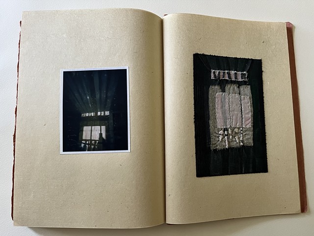 I Listen To The Passage Of Time – Trilogy.     Book 3– Small Things Being the Hardest to See: Book of Shadows, 28 double pages.                   