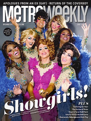 Metro Weekly cover
LA CAGE AUX FOLLES Signature Theatre
Photo by Julian Vankim
